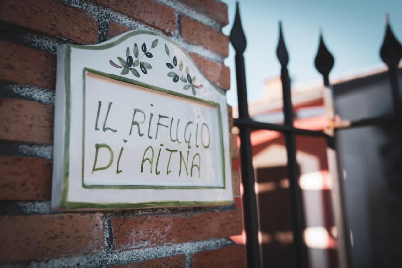 הוילה Ragalna Il Rifugio Di Aitna מראה חיצוני תמונה